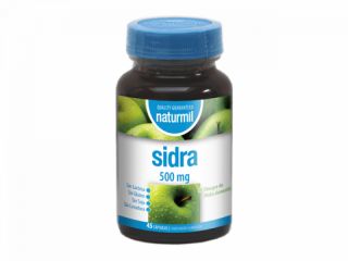 Comprar NATURMIL CIDRA 500 mg 45 Cápsulas (VINAGRE) Por 11,27€