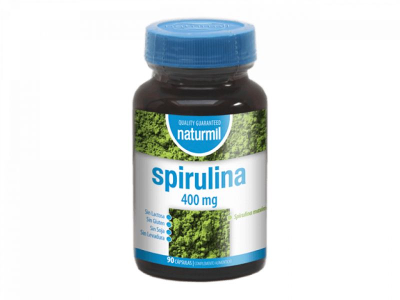 SPIRULINA 400 mg 90 Caps - NATURMIL