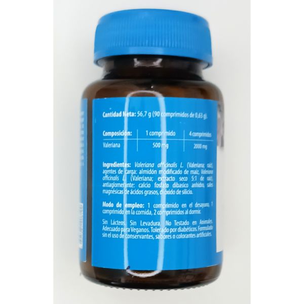 Valerian 500 mg 90 Tablets - NATURMIL Img 4