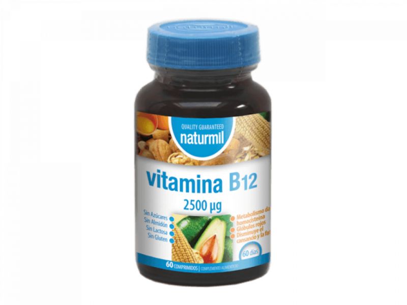 VITAMIN B12 60 Comp - NATURMIL