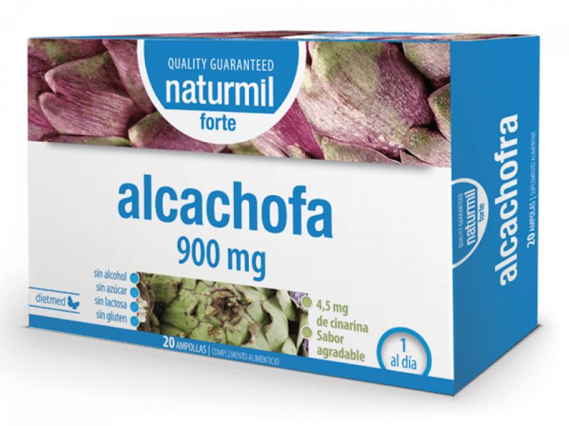 ALCACHOFA FORTE 20 Ampollas - NATURMIL