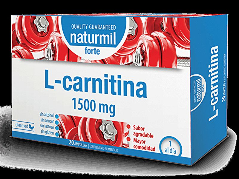 L-Carnitin Forte 20 Ampullen - NATURMIL