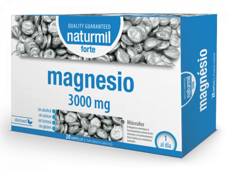 MAGNESIUM FORTE 20 X 15 Ampoules - NATURMIL