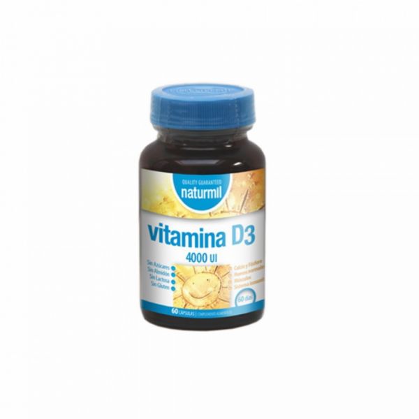 D-VITAMIN 4000 IE 60 Pärlor - NATURMIL