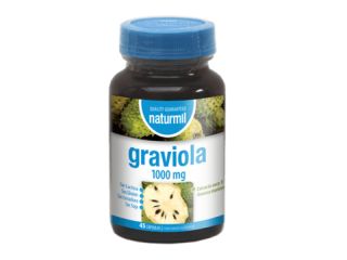 Kaufen NATURMIL GRAVIOLA 1000 mg 45 Kapseln Von 20,52€