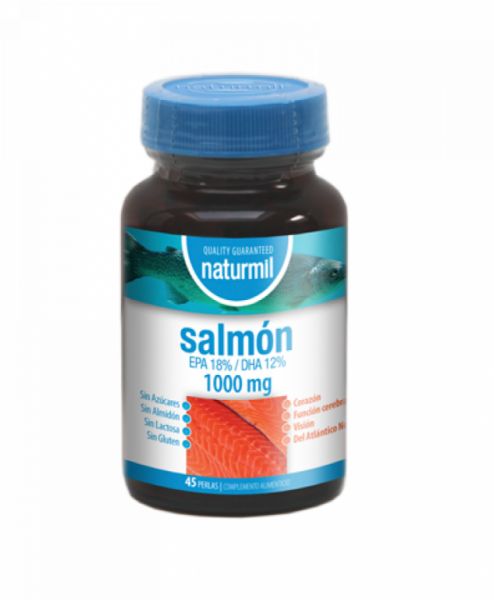 LACHS 1000 mg 45 Perlen - NATURMIL