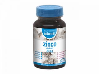 Comprar NATURMIL ZINC 20 mg 60 Comp Por 9,15€