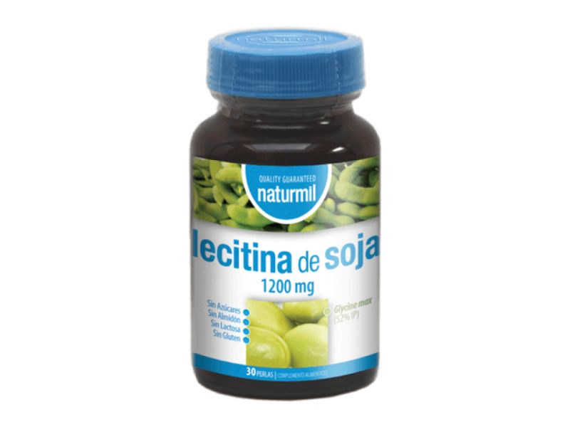 LÉCITHINE DE SOJA 1200 mg 30 Perles - NATURMIL