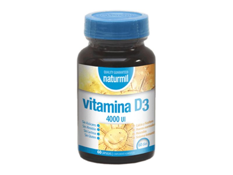 Vitamin D3 4000 IE 90 Tabletten - NATURMIL