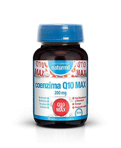 COENZIMA Q10 MAX 200 mg 30 caps - NATURMIL