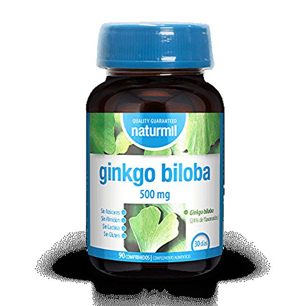 GINKGO BILOBA 500 mg 90 comp. + 33% - NATURMIL