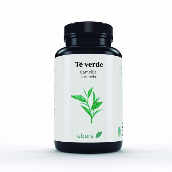 Grüner Tee 400 mg 60 Kapseln - EBERS