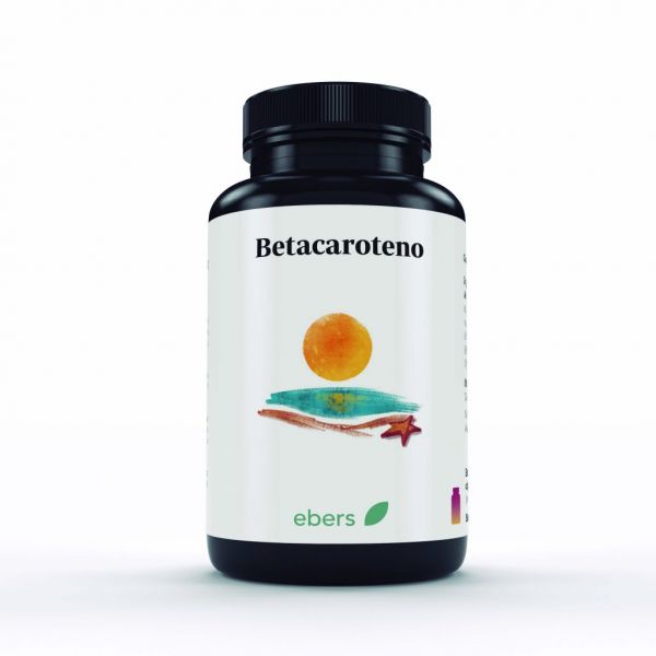 Beta-carotene 10,000 IU 60 Capsules - EBERS