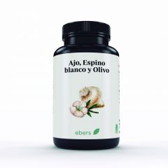 Comprar EBERS Ajo-Espino Blanco-Olivo 60 Perlas Por 10,50€