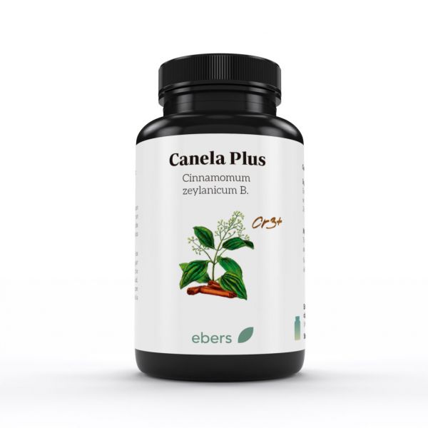 Canela mais 500 mg 60 cápsulas - EBERS