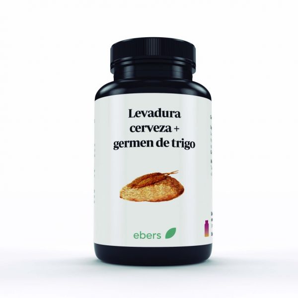 Biergist en tarwekiemen 600 mg 100 tabletten