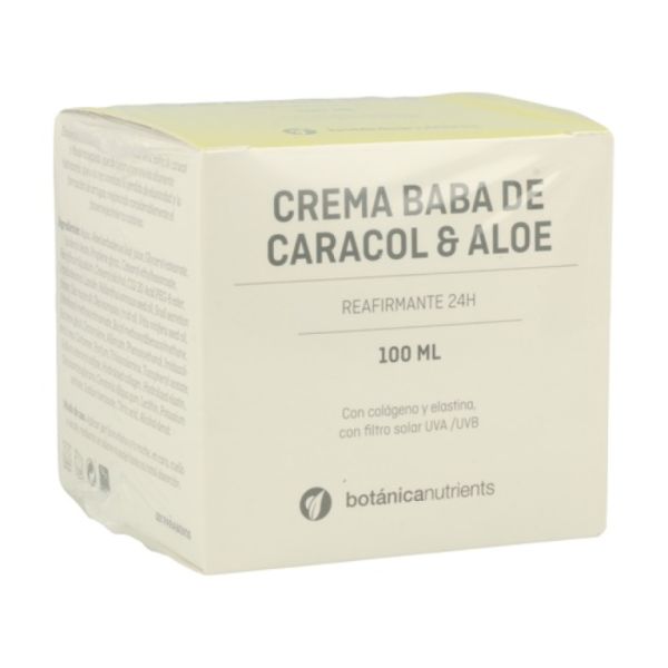 Crema Baba de Caracol y Aloe 24 H 100 ml - EBERS