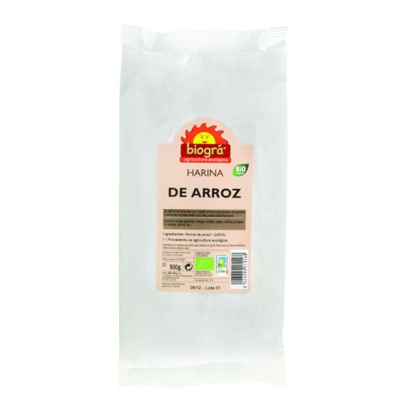 BIO Rice Flour 500 g - BIOGRÁ