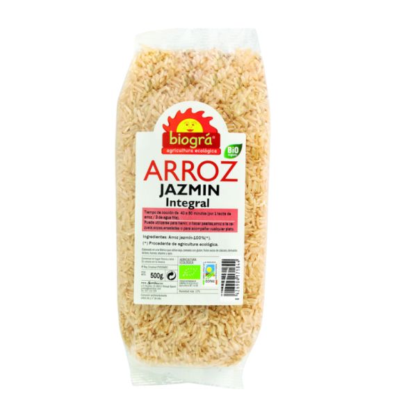 Arroz de Jasmim Integral BIO 500 g - BIOGRA