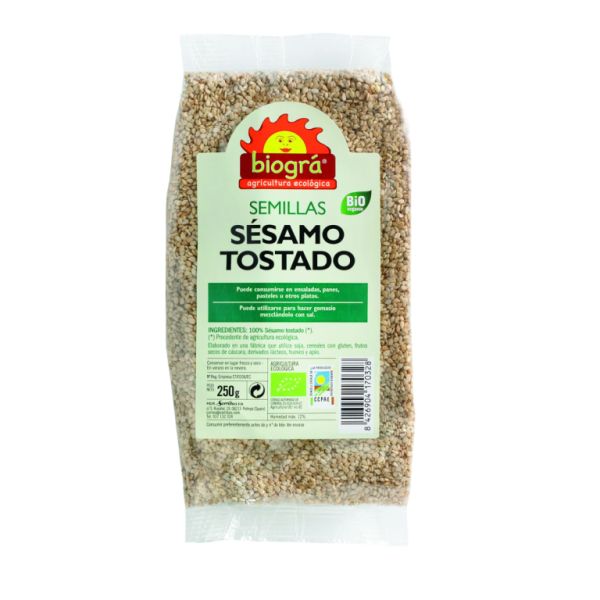 BIO Gergelim Torrado 250 g - BIOGRA