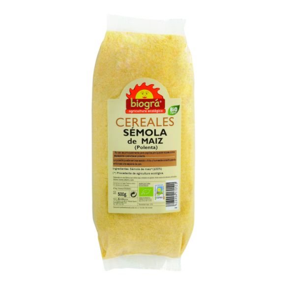 Semola di mais BIO 500 g - BIOGRA