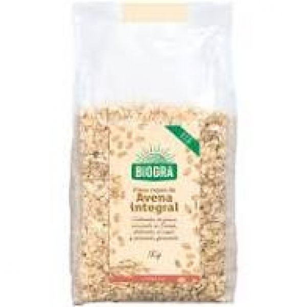 Copos Avena Finos Integrales BIO 1 Kg - BIOGRÁ