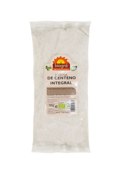 BIO Integral Rye Flour 500 g - BIOGRÁ