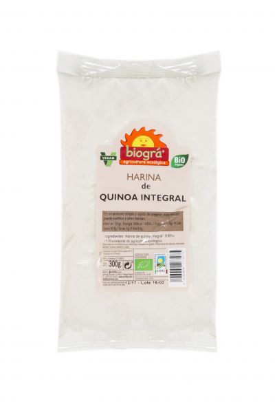 Farine de Quinoa Intégrale BIO 300 g - BIOGRÁ