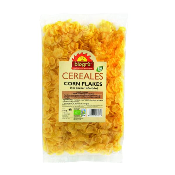 BIO Corn Flakes 250 g - BIOGRÁ