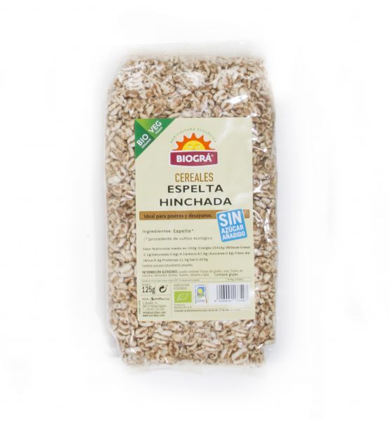 BIO Gepofte Spelt 125 g - BIOGRÁ