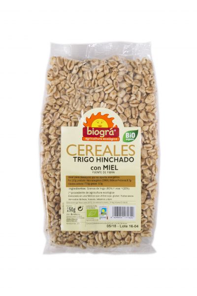 Grano Soffiato con Miele BIO 150 g - BIOGRA