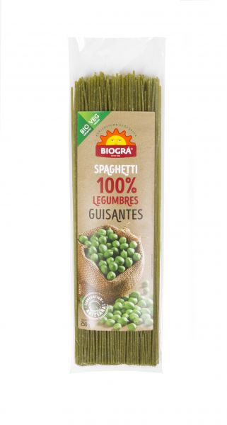 Espaguete Ervilha 250g - BIOGRA