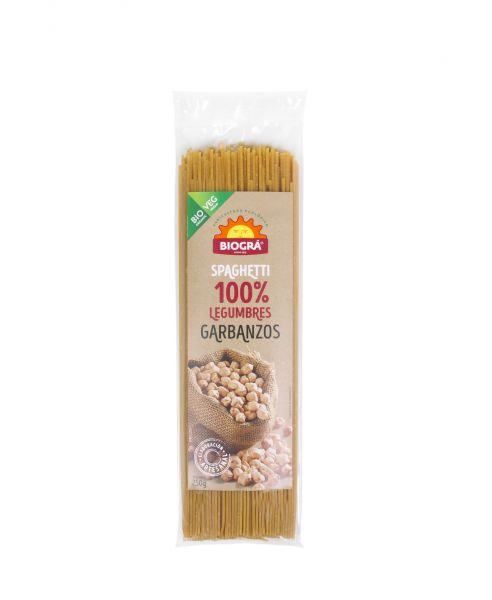 Chickpea Spaghetti 250 g - BIOGRÁ