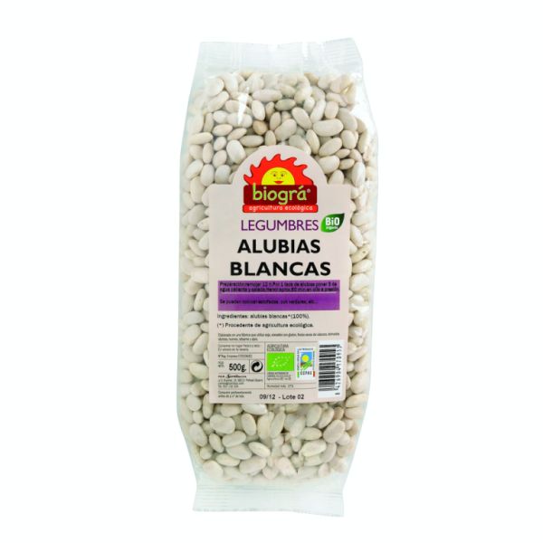 Alubias Blancas BIO 500 g - BIOGRÁ