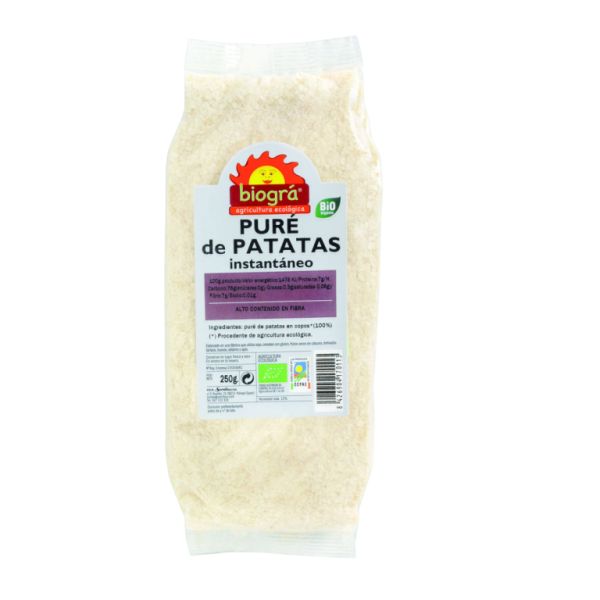 Puré de Patatas Instantáneo BIO 250 g - BIOGRÁ