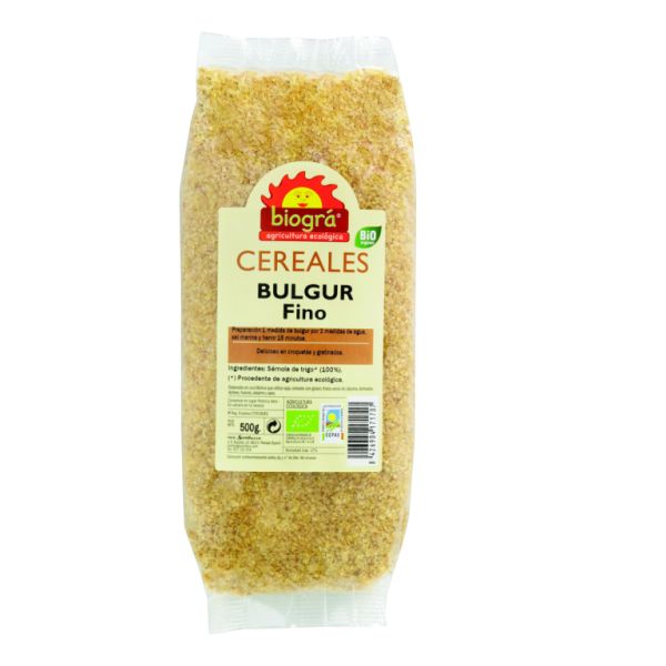 Biologische Fijne Bulgur 500 g - BIOGRÁ