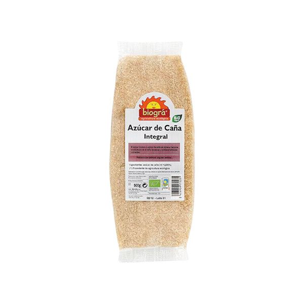 Integral Cane Sugar BIO 500 g - BIOGRÁ