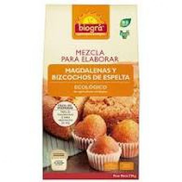 BIO Spelled Muffin and Biscuit Mix 510 g - BIOGRÁ