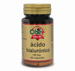 Buy OBIRE HYALURONIC ACID 100 mg 60 Caps By 22,40€