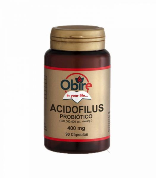 ACIDOFILUS 400 mg  90 Caps - OBIRE