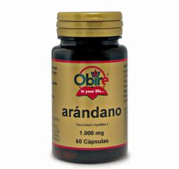 Buy OBIRE BLUEBERRY 1000 mg 60 Caps By 9,80€