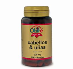 Comprar OBIRE CABELO, UNHAS (LEV+SELÊNIO) 225 mg 100 Cápsulas Por 9,40€