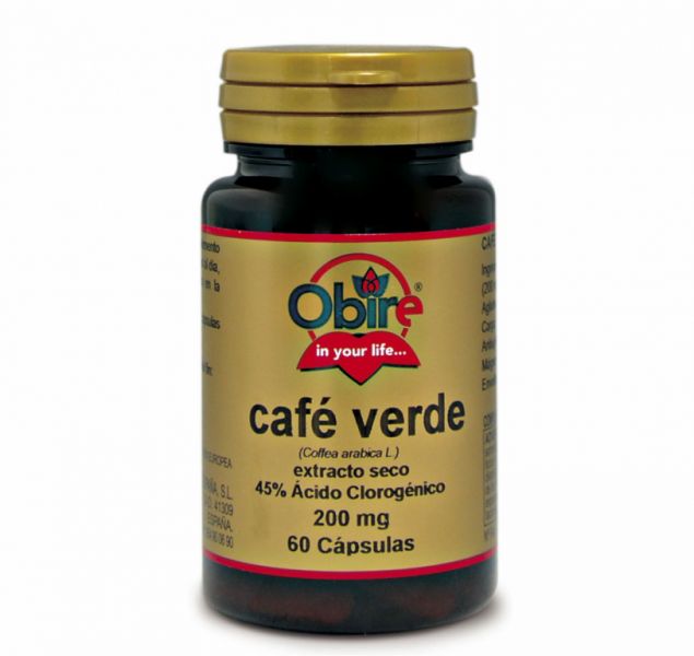 CAF VERD 200 mg EXT SEC 60 Caps - OBIRE