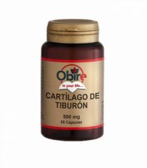 Buy OBIRE SHARK CARTILAGO 500 mg 60 Caps By 12,65€