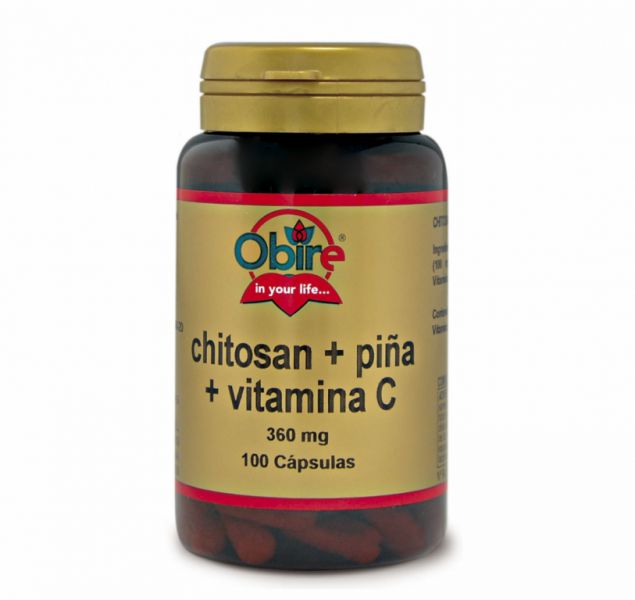 CHITOSAN+ ANANAS+ VITAMIN C 100 Kapseln x 360 mg