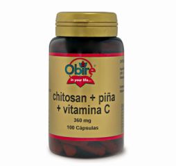 Buy OBIRE CHITOSAN + PINEAPPLE + VITAMIN C 100 Caps X 360 mg By 11,30€