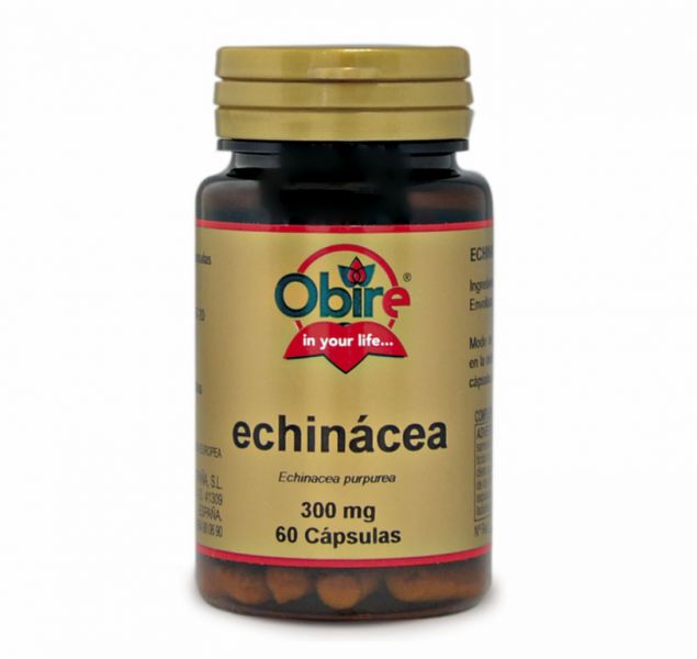 ÉCHINACÉE 300 mg 60 Gél. - OBIRE