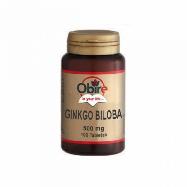 GINKGO BILOBA 500 mg EXT DROOG 100 Comp - OBIRE