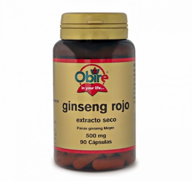 EXT DROGE RODE GINSENG 500 mg 90 Caps - OBIRE