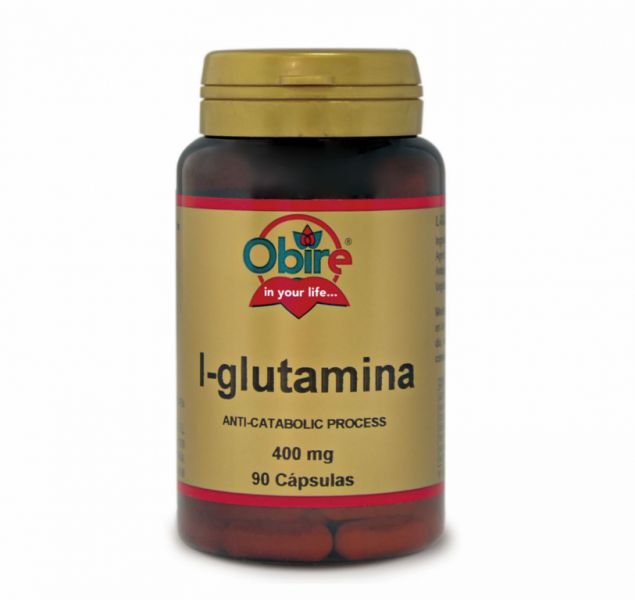 L-GLUTAMIN 400 mg 90 Kapseln - OBIRE